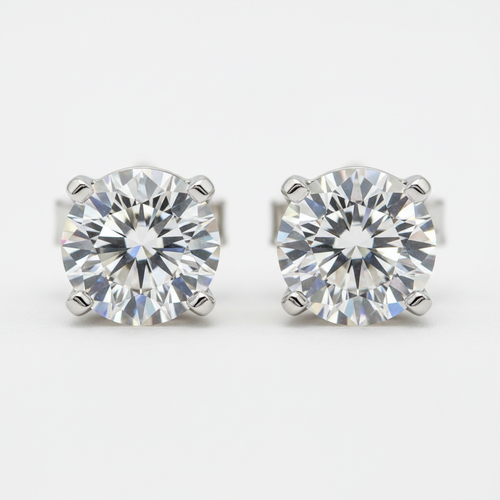 Diamond Stud Earrings